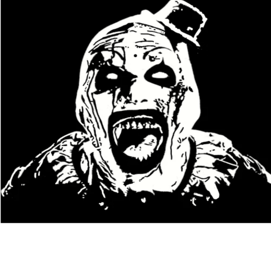 Terrifier Decal
