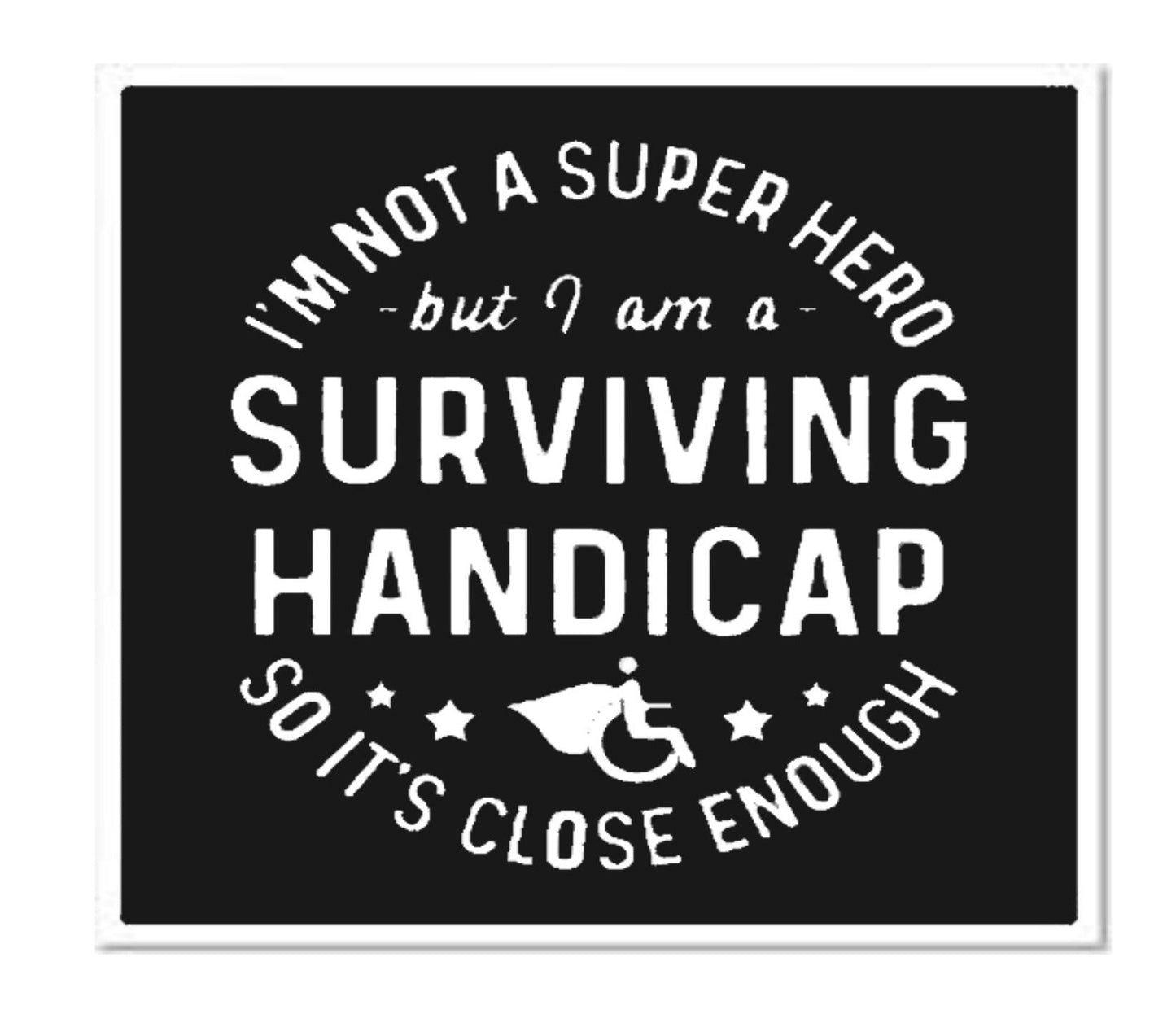 Handicapped Decal, Handicapped Sticker, Disabled Decal, Wheelchair Decal, Disabled Sticker, Amputee Decal, Amputee Sticker, USAVinyls