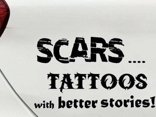 Organ Donation Decal, Transplant Decal, Vinyl Decal, Scars Tattoos with better stories, Donate Kidney Decal, Recycle Yourself,Kidney Needed,
